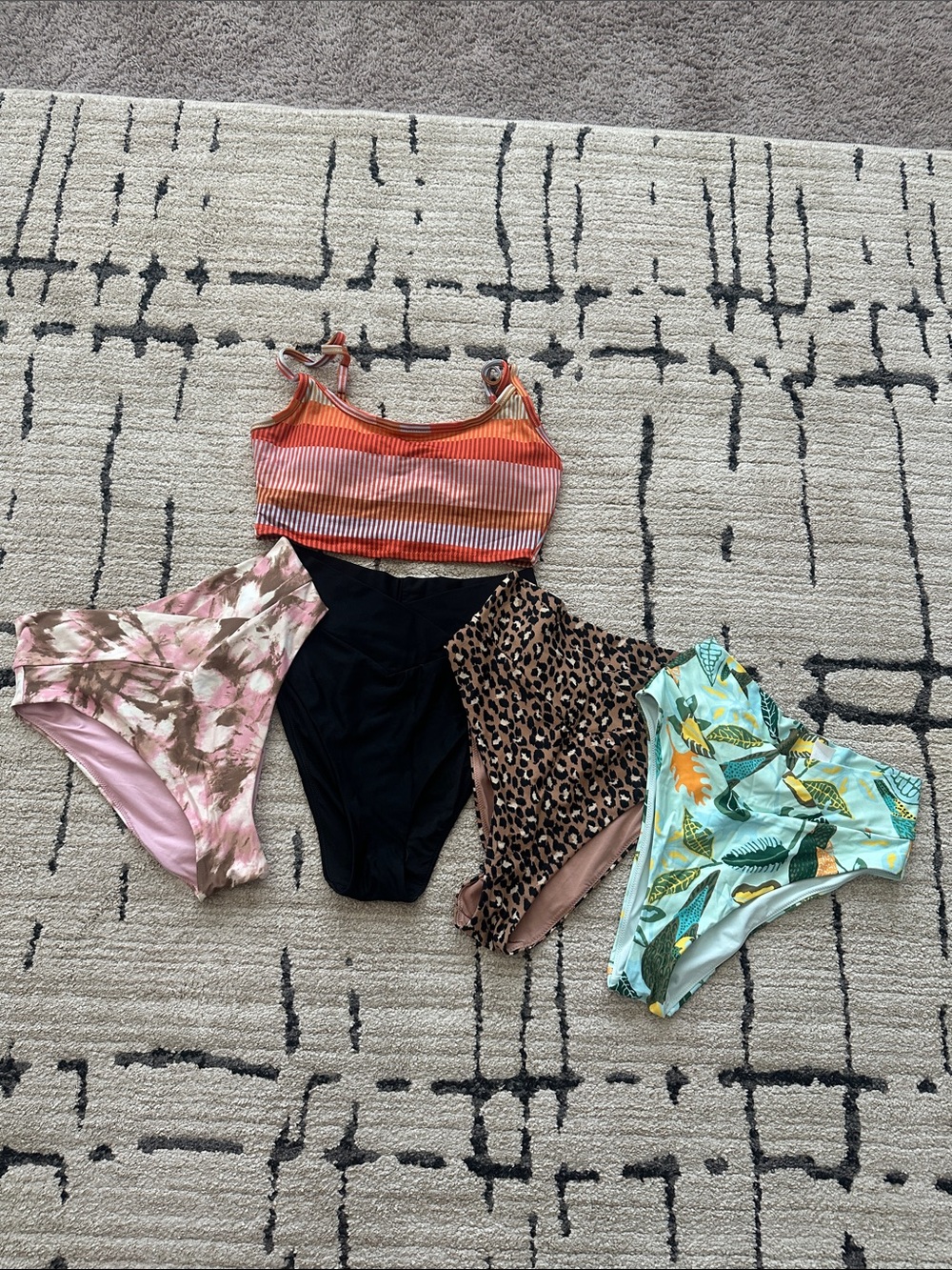 Aerie Medium mix and match bikinis